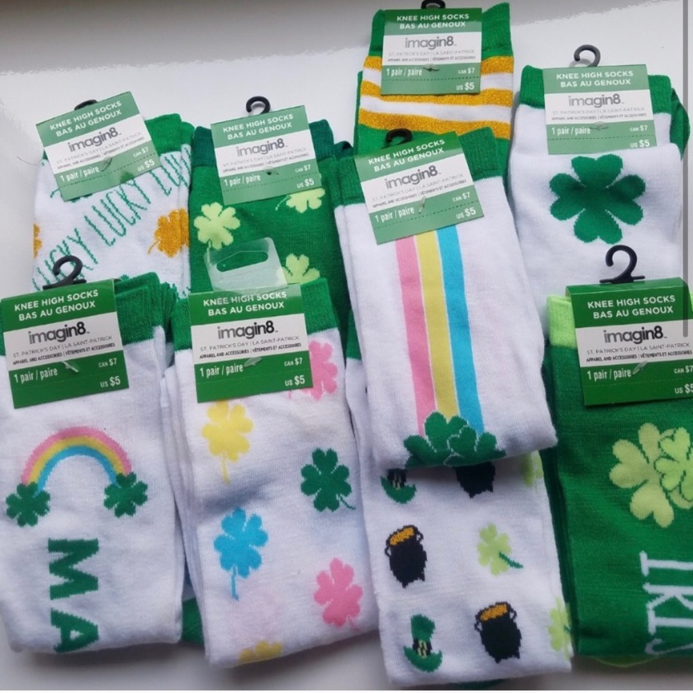 St. Patrick’s Day Assorted Socks